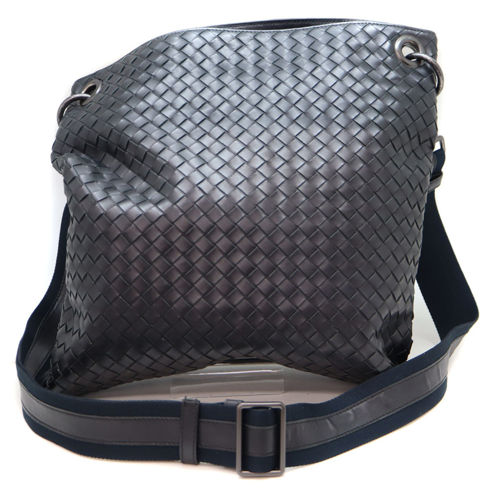 Bottega Veneta Leather Bag Black Shoulder